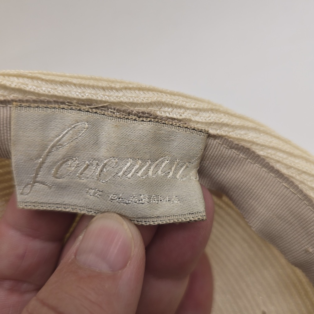 Vintage 60s ‎ Shell Style And Lace Dainty  HAT Loveman's of Alabama - Picture 2 of 14